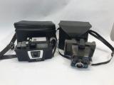 Vintage Cameras In Case 2 Units