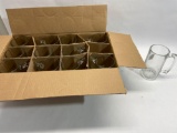 Box of 12 Glass Beer Steins