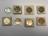 Collection of 24 Eisenhower Dollar Coins 1971-78