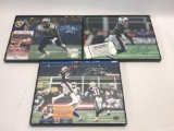 New England Patriots Signed Photos 3 Units COA