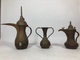 Decorated Metal Tea Set