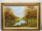 44x32in Framed Signed Original Oil on Canvas Painting by Lloyd Reasor