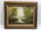 17x21in Framed & Signed Original Oil on Canvas Painting by Lloyd Reasor
