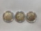3 U.S. 1896-98 Morgan Silver Dollars