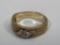 14K Yellow Gold Ring, Size 7 1/2
