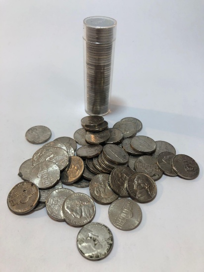 Lot of Nickels, U.S. 5 Cent Coins