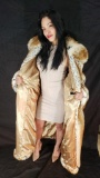 Pamela Mc Coy Faux Fur Coat 2X