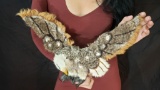 Eagle Made From Rabbit Skin