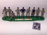 New York Mets 1989 Figurines & Ken Griffey Jr. Card