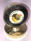 Signed Chicago Blackhawks Hockey Puck