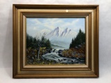 23x27in Framed & Signed Original Oil on Canvas Painting by Lloyd Reasor
