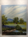 24x30in Signed Original Oil on Canvas Painting by Lloyd Reasor