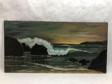 15x30in Signed Original Oil on Canvas Painting by Lloyd Reasor