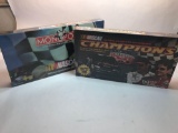 Nascar Monopoly and Champions Board Game 2 Units