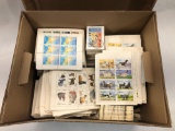 Box of Stamps, Small Uncut Sheets