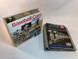 2 Baseball Card Albums & Book