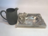 Silver Plate Pewter Pitcher 2 Units