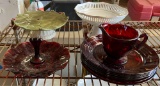 Ceramic Dishes, Glassware Plates, Tea Cup, etc