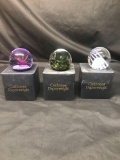 Caithness Paperweight 3 Units