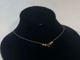 Vintage 10K Yellow Gold Chain Necklace