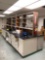 Lab Desk & Shelving w/ Power Strip