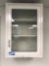 Glass Front Metal Medical Cabinet
