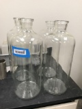 Pyrex 9.5L Glass Beakers 4 Units