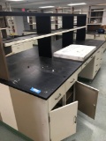 Large Table Double Sided Cabinets