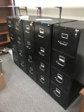 Metal 5 Drawer File Cabinet 5 Units