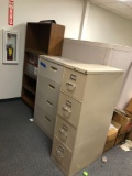 Filing Cabinets & Bookshelf