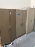 Metal Storage Cabinets 3 Units