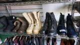 various womens combat boots 5 pairs