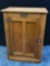 White Clad Vintage Oak Nightstand End table