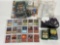 MTG Magic the Gathering Trading Cards w/ accessories, dice, magazines, etc