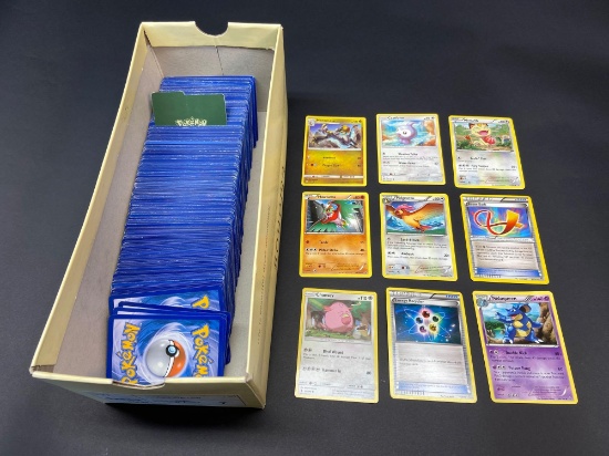 Box of 300+ Pokemon Cards