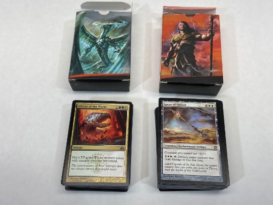 2 Decks of MTG Magic the Gathering Trading Cards