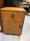 Monterey Wood Single Drawer Cabinet