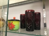 Glassware On Shelf 8 Units
