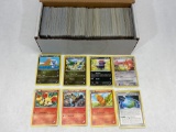 Box of 600+ Pokemon Trading Cards