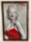 Framed Marilyn Monroe Art, 36 x 24 in