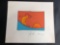 11in tall x 13in wide Lithograph, says Peter Max, 77/300