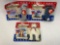 1996 McDonalds Ty Beanie Babies Complete American Trio, All NIB