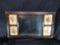 49x28in Antique Wall Mirror