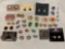 22 pairs of costume jewelry clip on earrings