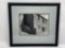 Signed framed photography art 18 x 16 in
