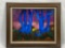 Signed framed painting, Klopler 92, 23 x 19in