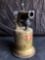 Antique Turner Brass Fire Extinguisher, 11in Tall