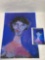 Signed acrylic painting, Girl II by Jose Ciuha w/ COA, 22x30in