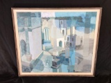 Signed Ruth Osgood Framed Original Oil on Canvas Painting