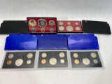 5 United States Mint Coin Proof Sets, 1970, 1971, 1972, 1973, 1974